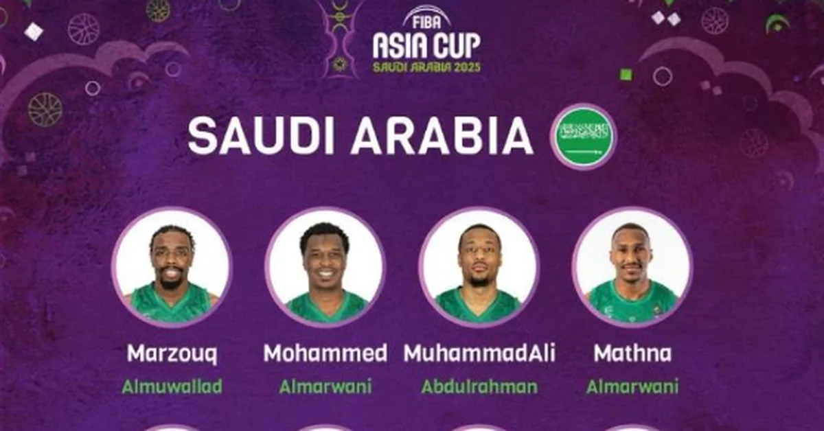 Saudi Team Prepares for FIBA Asia Cup 2025 in Jeddah - Main Image