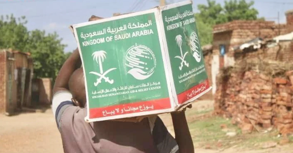 KSrelief Distributes 1,000 Food Baskets in Sudan's Sennar State - Main Image