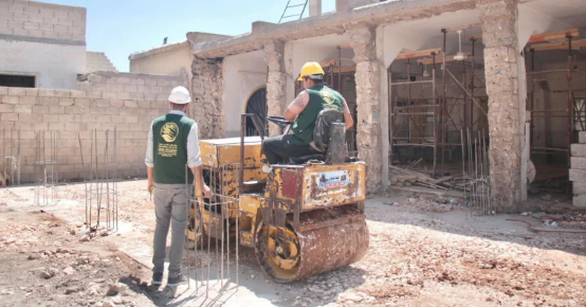 KSrelief Continues Phase Three of Shelter Project for Earthquake-Affected Families in Aleppo - Main Image