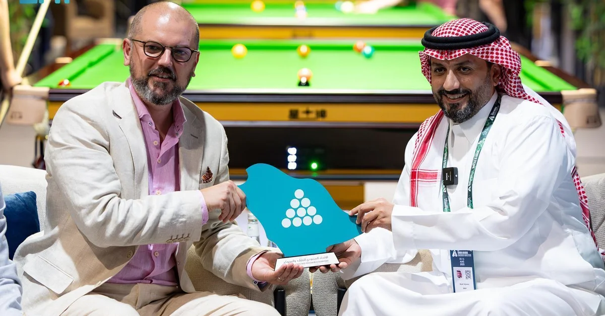 Saudi Billiard, Snooker Federation Unveils New Official Logo Ahead of World Masters Snooker Championship - Main Image