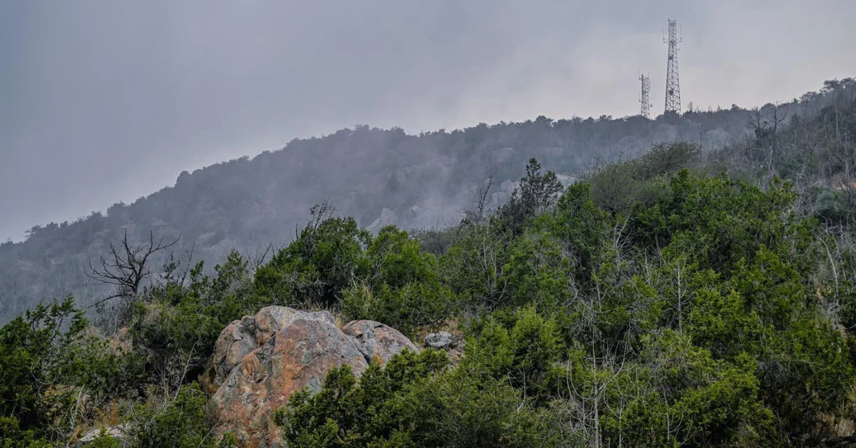 Thick Fog Transforms Al-Baha Foothills into Scenic Summer Retreat - Main Image