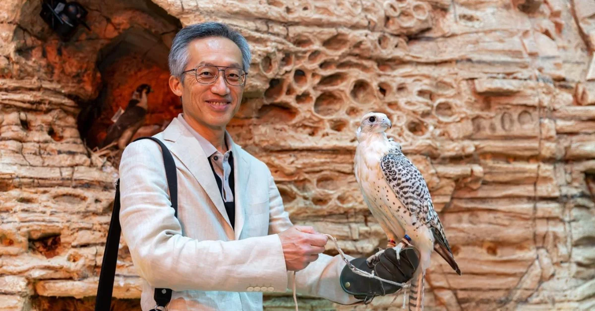 Japanese Ambassador Visits International Falcon Breeders Auction - Main Image