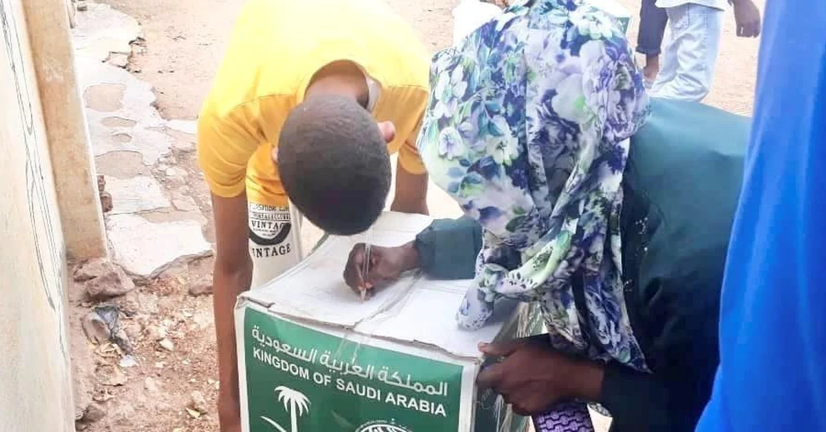 KSrelief Delivers 1,250 Food Baskets to Displaced Families in Sudan’s Gezira State - Main Image