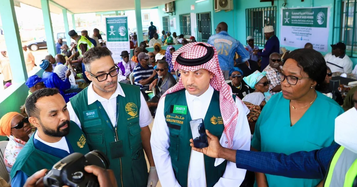 KSrelief Launches Saudi Noor Volunteer Program to Combat Blindness in Gabon - Main Image