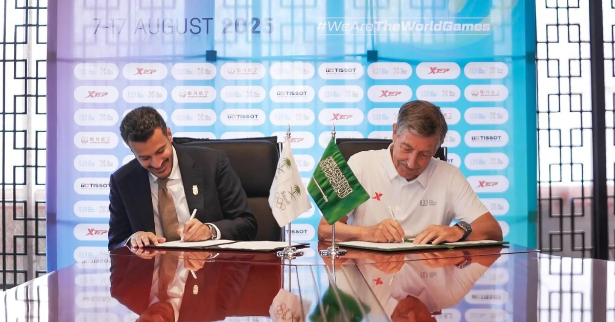 Saudi Olympic Committee Signs MoU with International World Games Association - Main Image