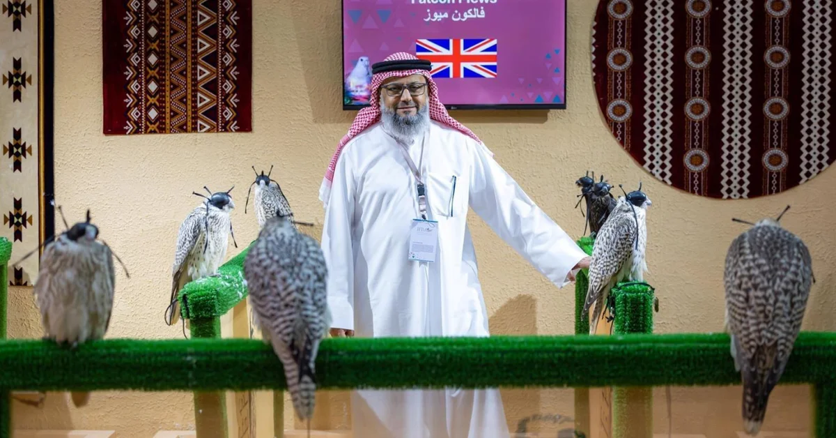 English Farm Participates with 100 Falcons in 2025 International Auction - Main Image