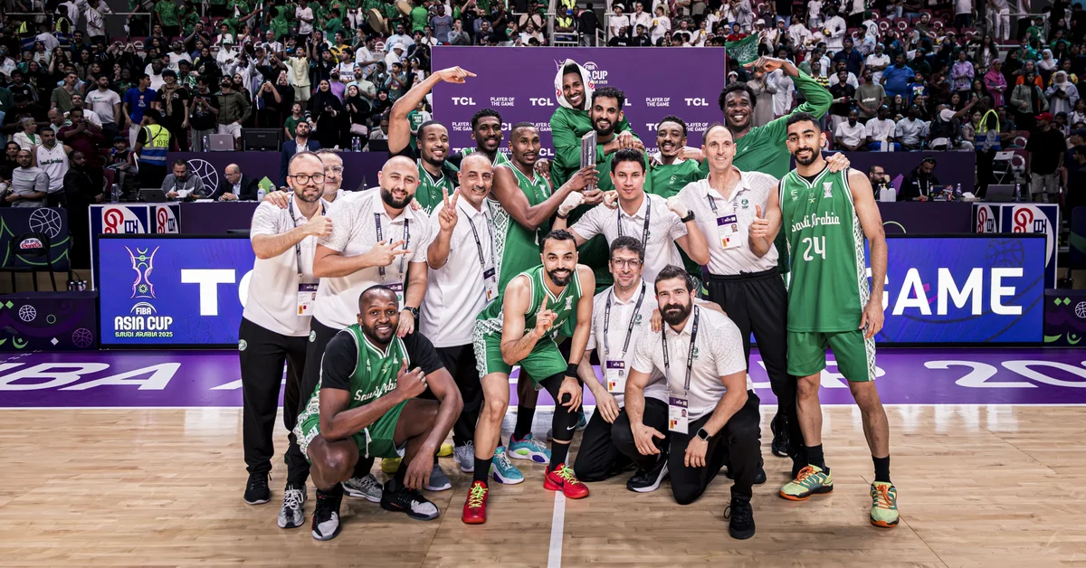 Saudi Basketball Team Exits FIBA Asia Cup after Loss to Philippines - Main Image