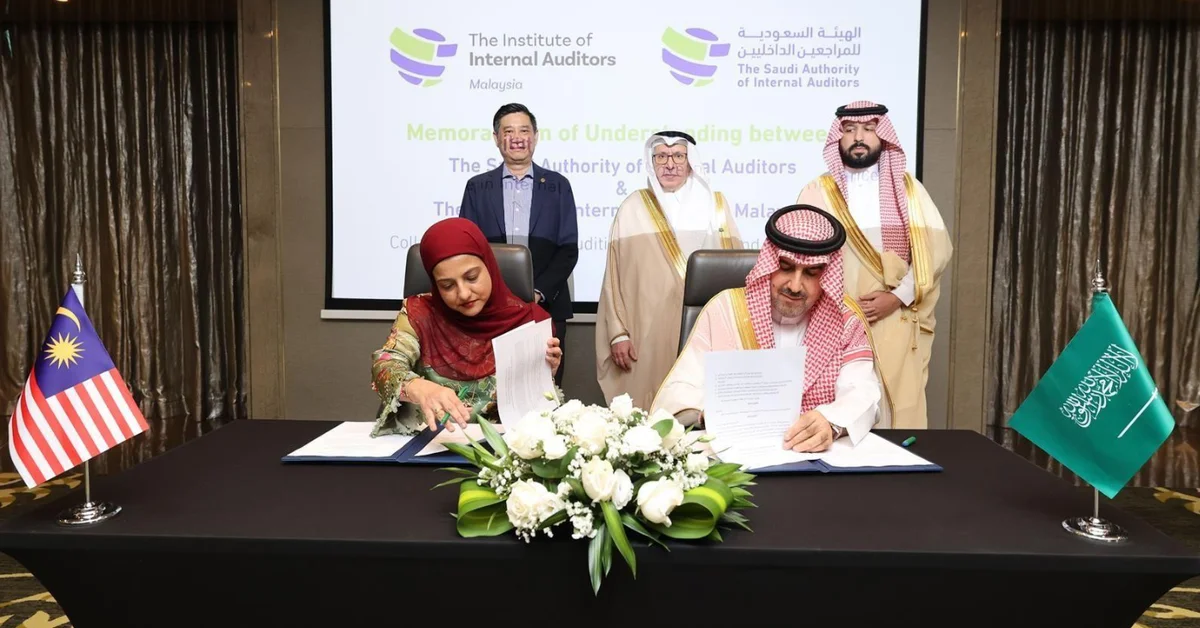 Saudi, Malaysian Institutes Sign MoU on Internal Audit Cooperation - Main Image