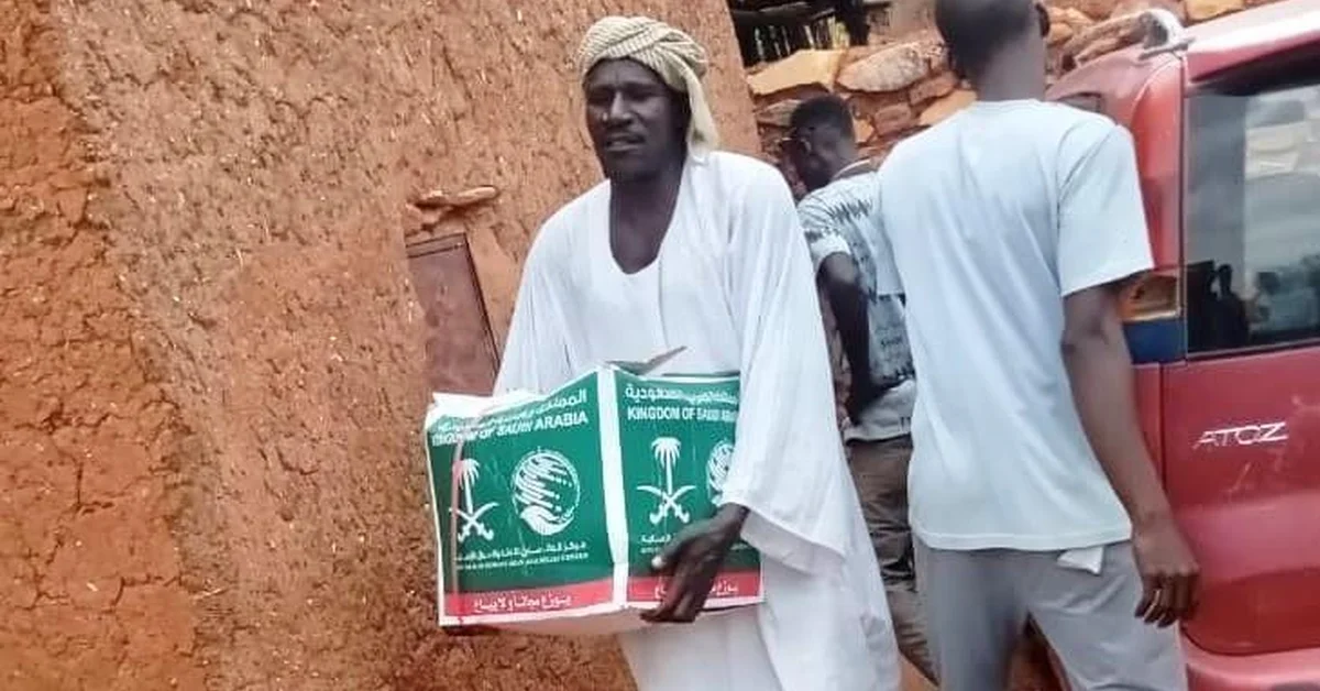 KSrelief Delivers Food Aid in Sudan - Main Image