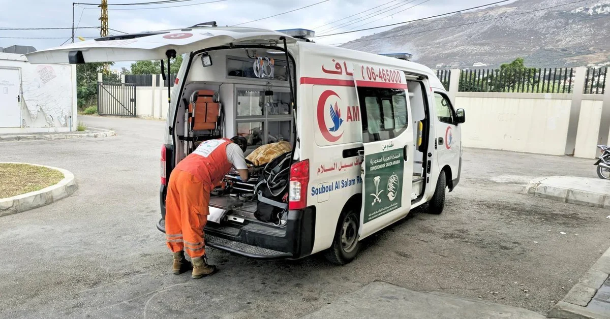 KSrelief Funds Ambulance Missions in Northern Lebanon - Main Image