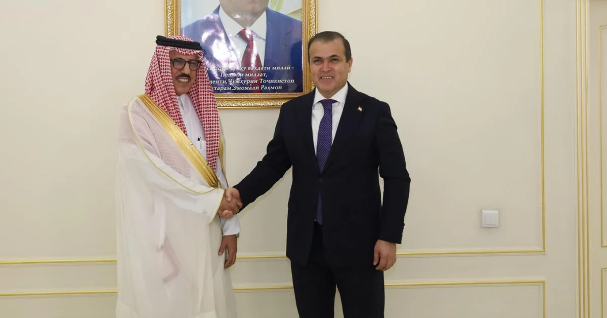Saudi Ambassador Meets with Tajikistan State Committee on Investment Chairman - Main Image