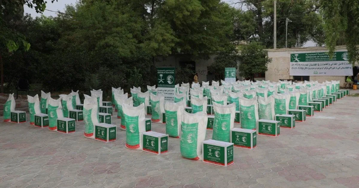KSrelief Distributes 202 Food Baskets to Afghan Returnees in Nangarhar Province - Main Image