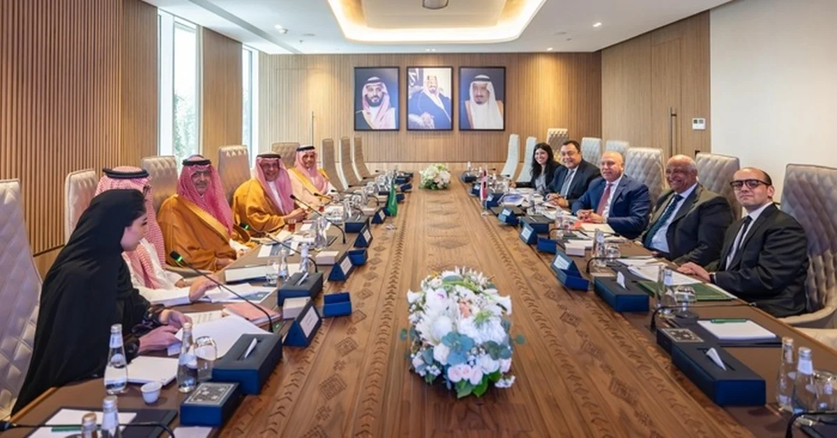 Saudi-Egyptian Coordination Council Holds First Secretariat Meeting in Riyadh - Main Image