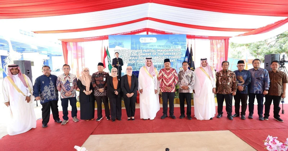 Saudi Fund for Development Inaugurates Bengkulu University Hospital in Indonesia - Main Image