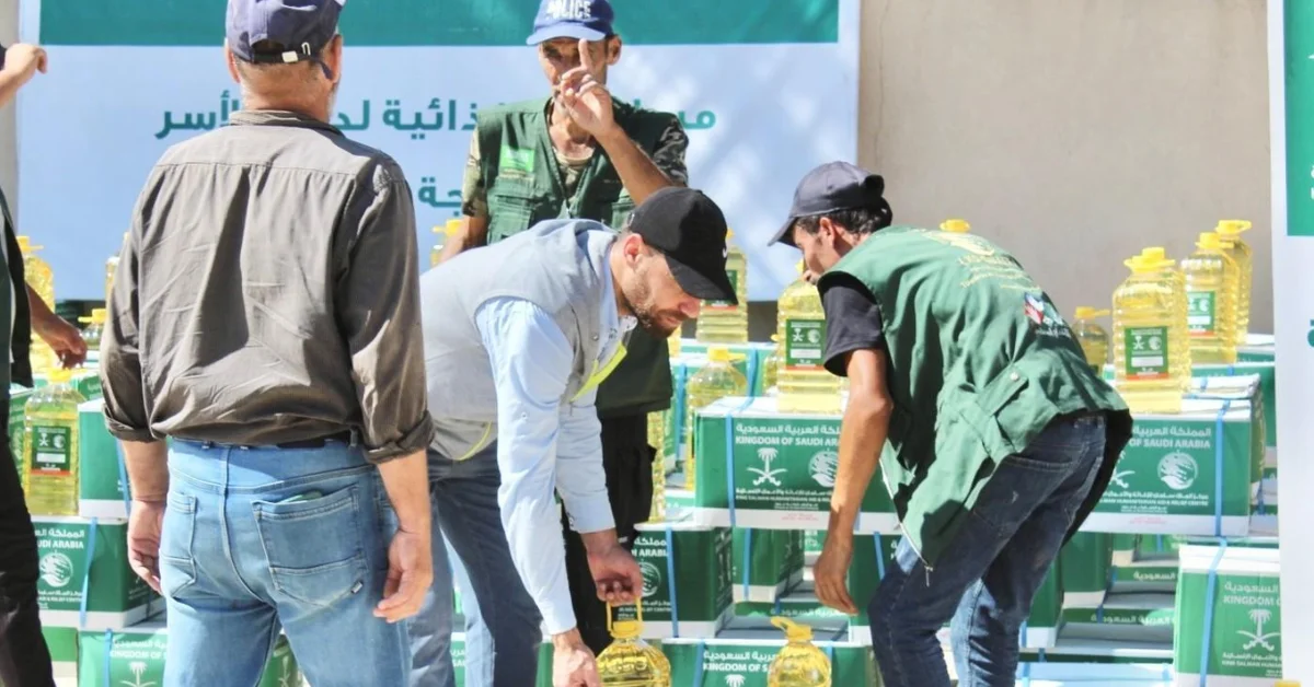 KSrelief Distributes 469 Food Baskets in Lebanon’s Western Beqaa - Main Image