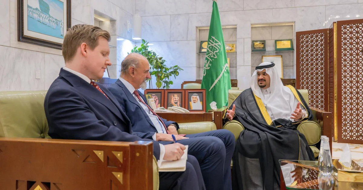 Deputy Governor of Riyadh Region Receives Newly Appointed Australian Ambassador - Main Image