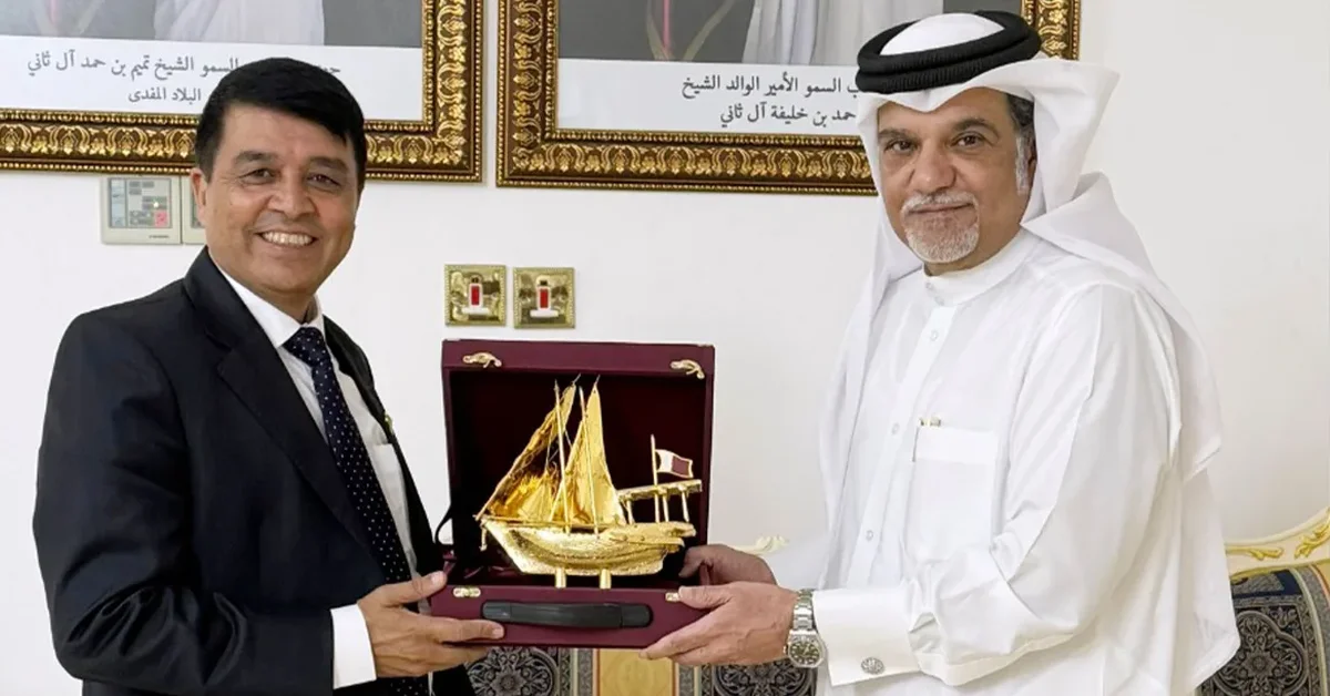 Nepalese Ambassador Visits Hail Chamber of Commerce - Main Image