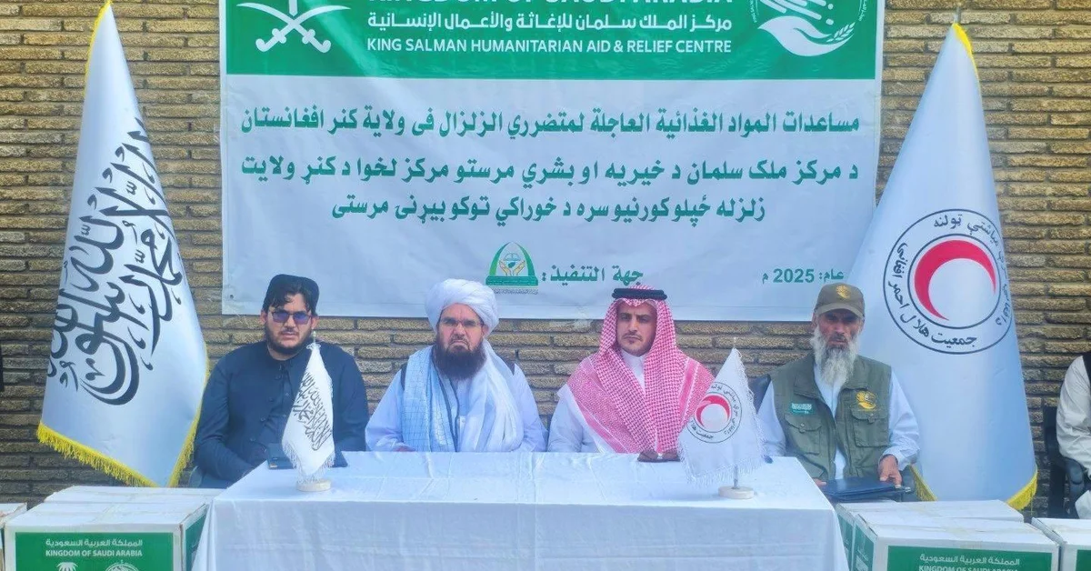 KSrelief Launches Emergency Food Aid Project for Earthquake Victims in Kunar, Afghanistan - Main Image