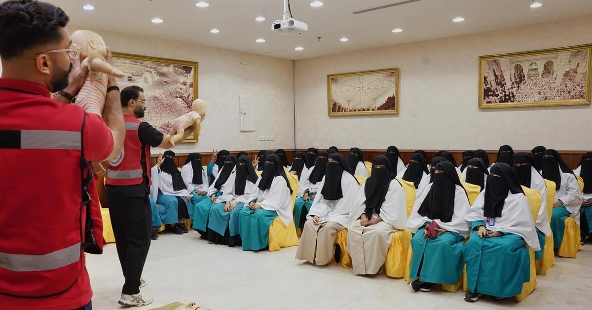 Red Crescent Completes First Aid Training for Grand Mosque Staff - Main Image