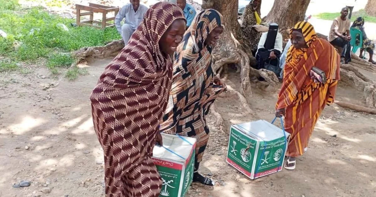 KSrelief Distributes 1,000 Food Baskets in Sudan's Blue Nile - Main Image