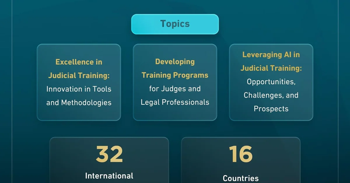 Riyadh Hosts Second International Judicial Training Conference Tomorrow - Main Image
