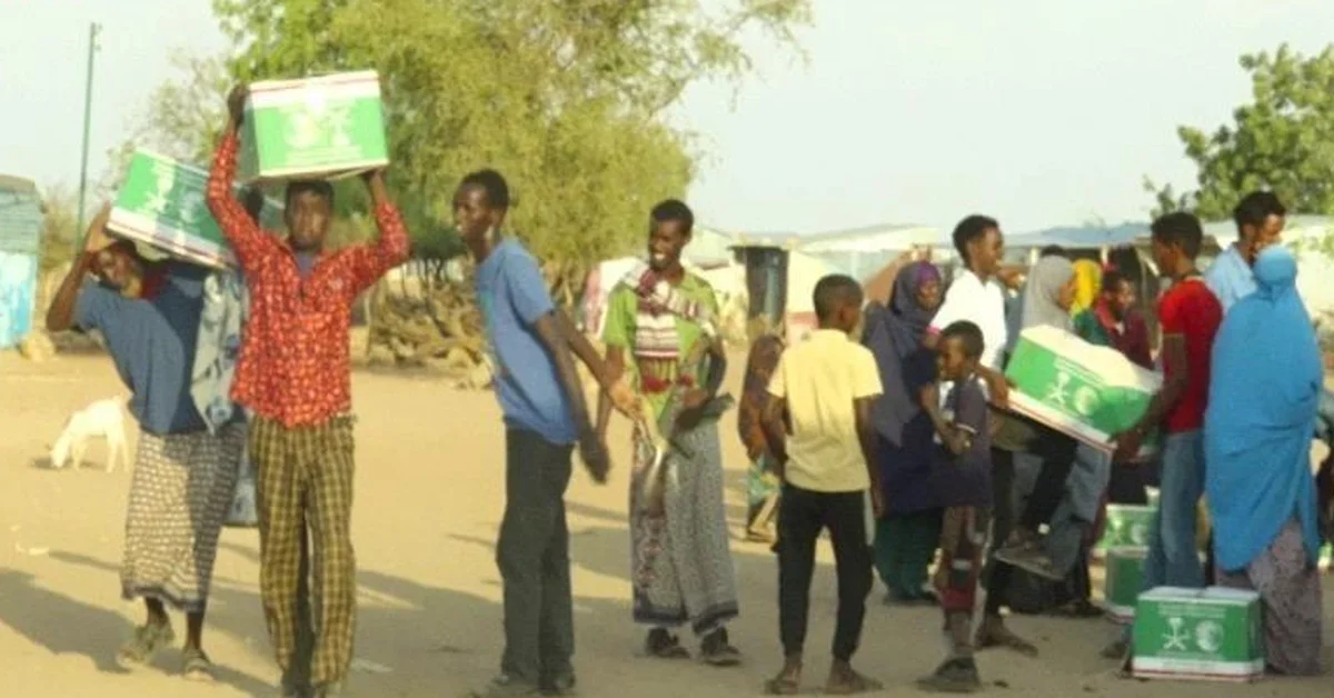 KSrelief Distributes 600 Food Baskets in Somalia’s Sool Region - Main Image