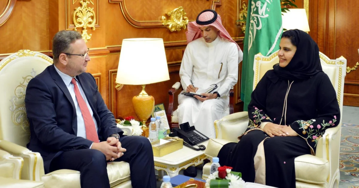 Shura Council Assistant Speaker Meets with Romanian Ambassador to Saudi Arabia - Main Image