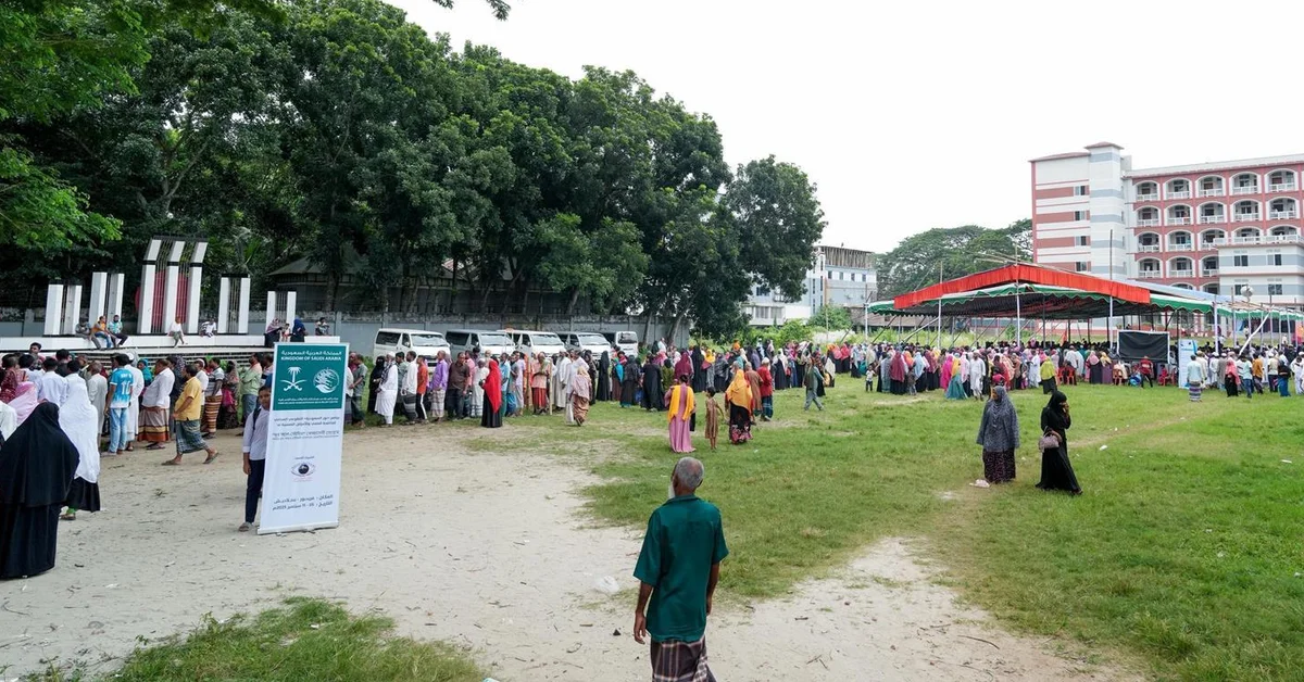 KSrelief Implements Saudi Noor Volunteer Project to Combat Blindness in Bangladesh - Main Image