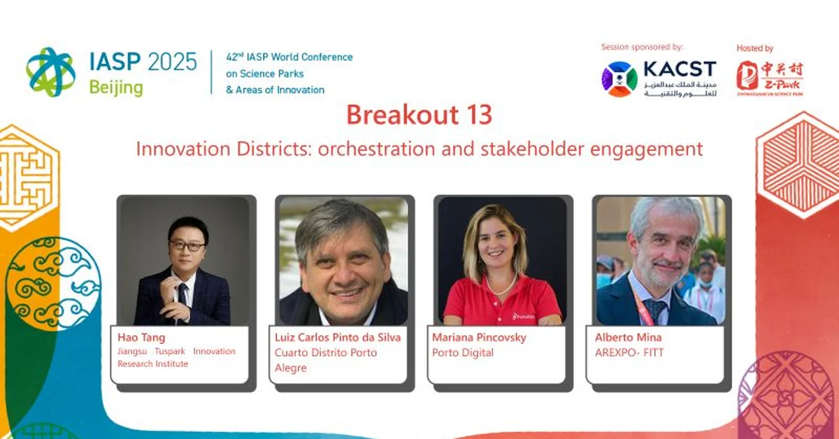 KACST Showcases Integrated Innovation District at IASP Conference in Beijing - Main Image