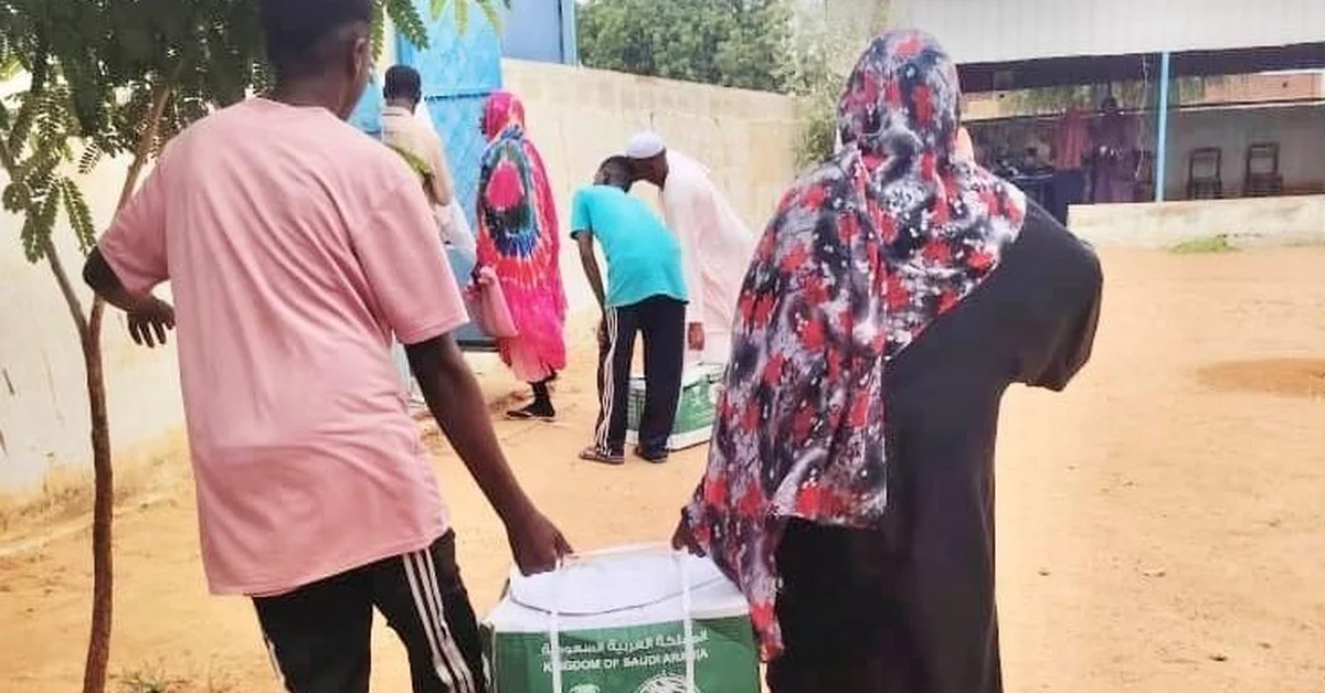 KSrelief Distributes 1,500 Food Baskets to Flood Victims in Sudan - Main Image