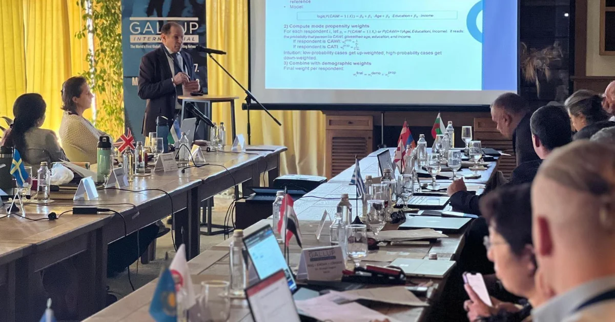 Saudi Center for Opinion Polling Participates in Gallup 2025 Conference in Bulgaria - Main Image