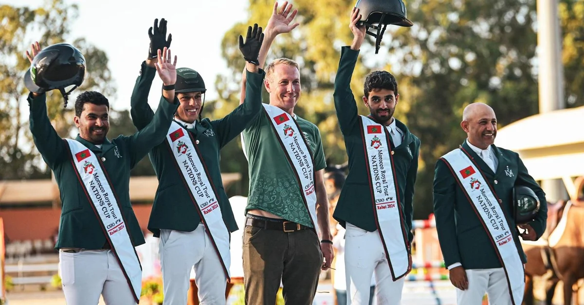 Saudi Show Jumping Team Triumphs at Morocco Royal Tour Nations Cup - Main Image