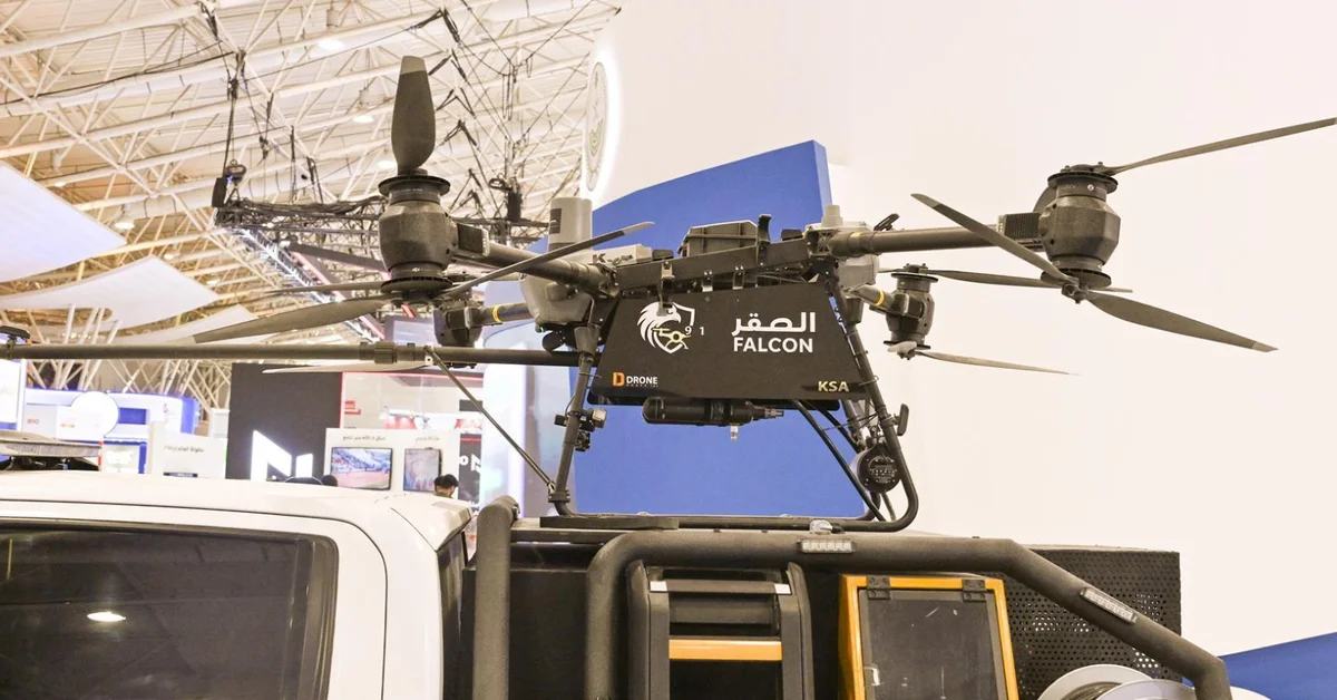 Saudi 'Al-Saqr' Firefighting Drone Draws Attention at Intersec Saudi Arabia 2025 - Main Image