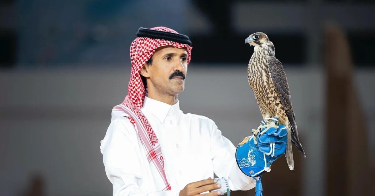 Falcon Sells for SAR105,000 on Second Night of Saudi Falcons Club Auction - Main Image