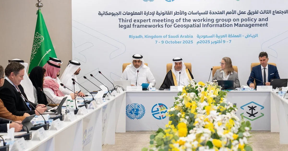 Kingdom Hosts UN Meeting on Geospatial Information Management - Main Image