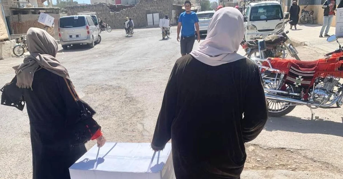 KSrelief Distributes 670 Food Baskets to Displaced People in Syria - Main Image