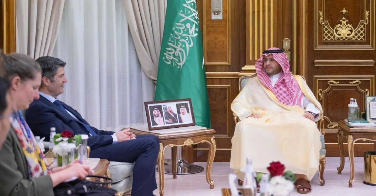 Prince Turki bin Mohammed bin Fahd Receives Ambassador of France to Saudi Arabia - Main Image