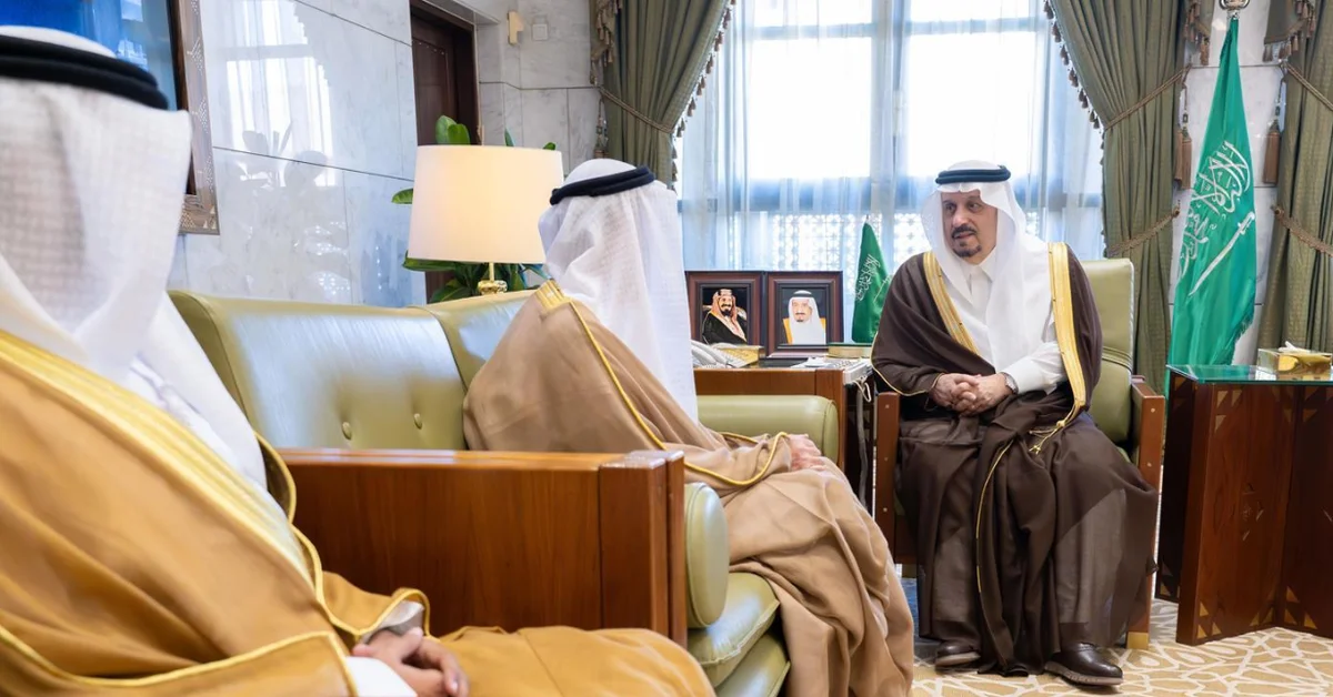 Governor of Riyadh Region Receives UAE Ambassador - Main Image