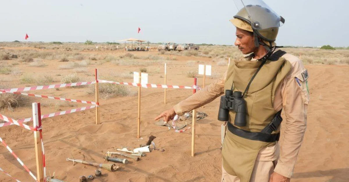 KSrelief Masam Project Clears 815 Explosives from Yemen - Main Image