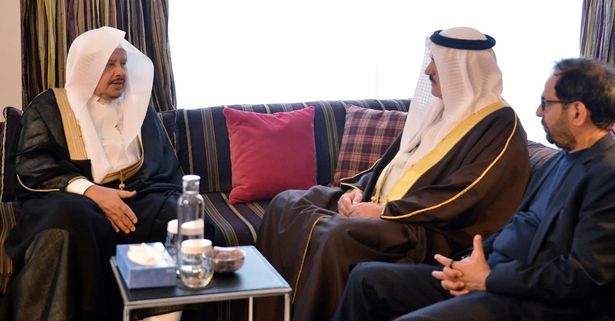 Shura Council Speaker Meets with GCC and Arab Parliamentary Leaders in Geneva - Main Image