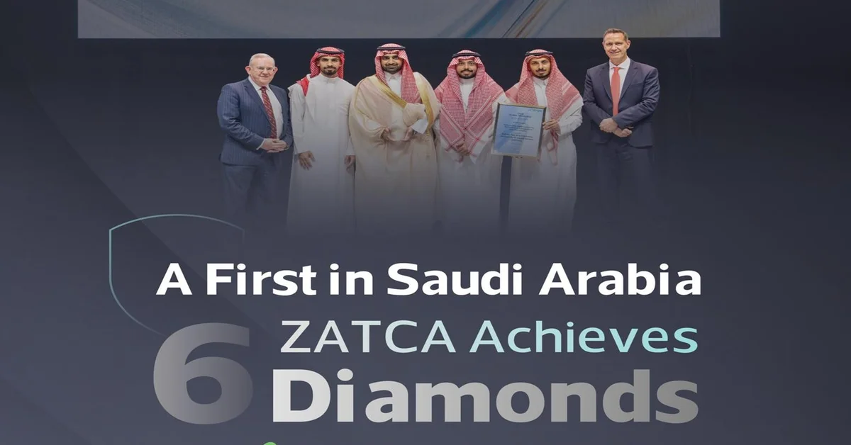ZATCA Achieves 6 Diamonds in the EFQM Global Award Assessment - Main Image