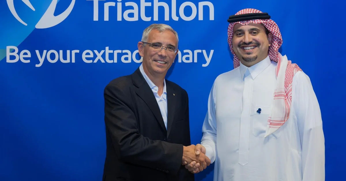 Prince Fahd bin Jalawi Attends World Triathlon Congress in Australia - Main Image