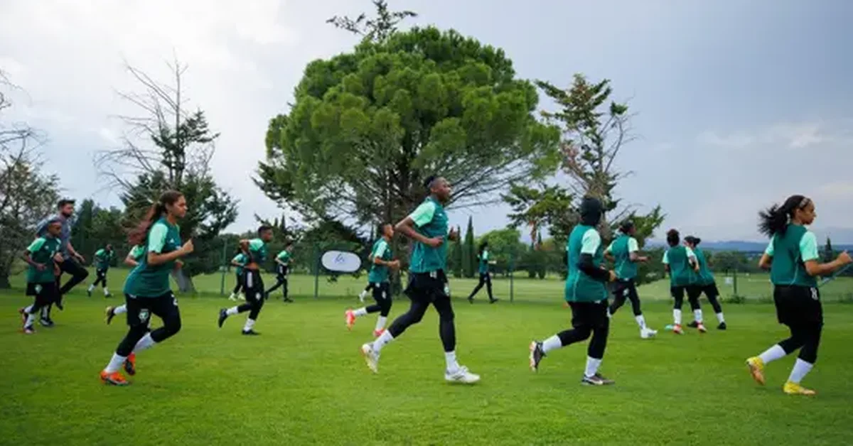 Saudi Women’s National Football Team Holds Training Camp in Abu Dhabi - Main Image