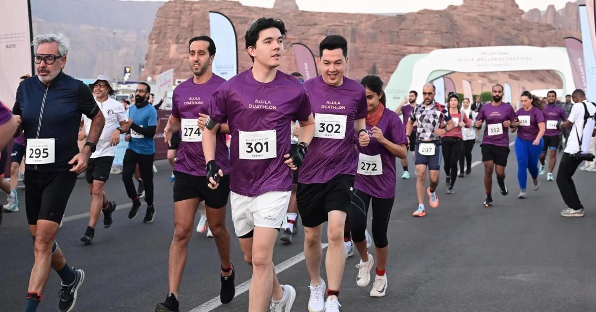 AlUla Wellness Festival Kicks Off Fifth Edition with Duathlon Race - Main Image