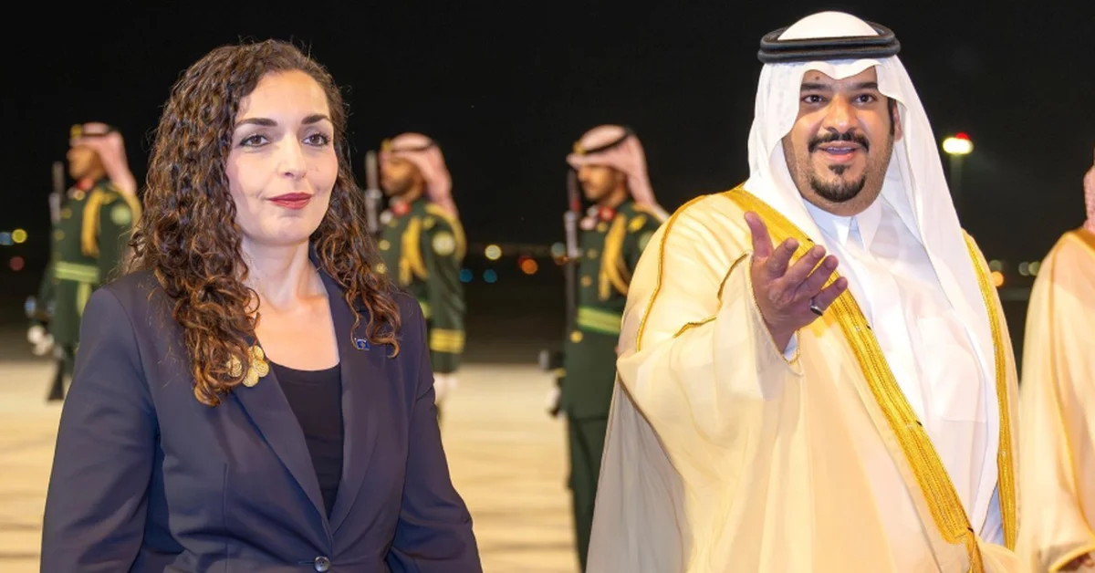 Kosovo President Arrives in Riyadh for Ninth Future Investment Initiative - Main Image