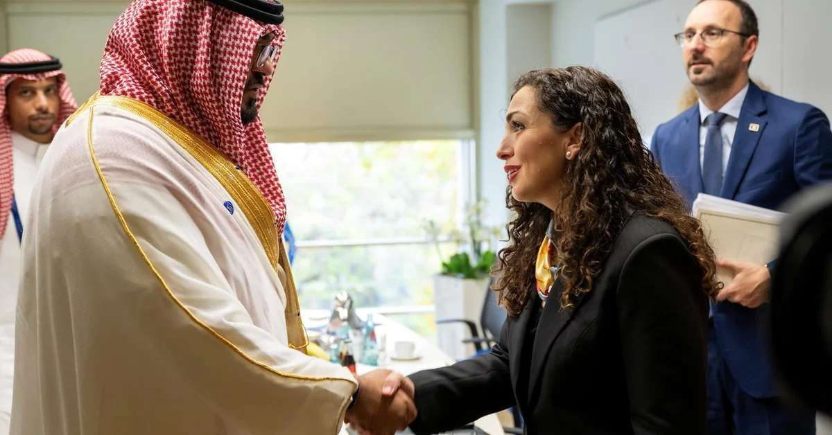 Kosovo President Meets Saudi Economy Minister - Main Image