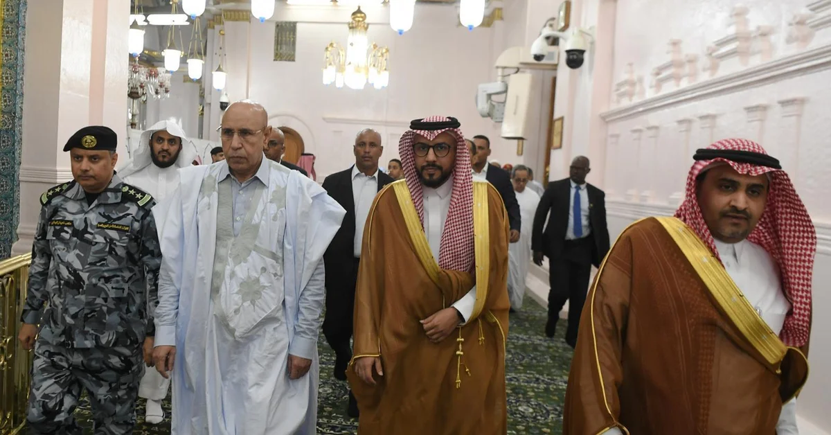 Mauritanian President Visits Prophet’s Mosque - Main Image