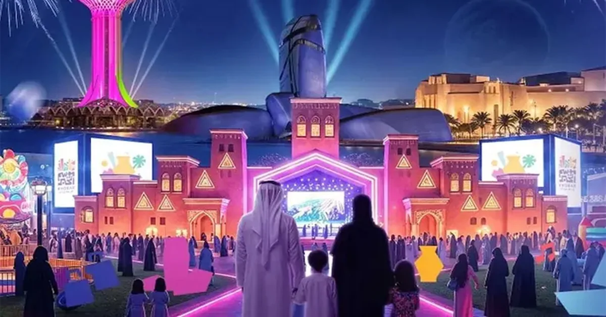 Over 1,000 Drones Illuminate Dhahran's Sky as 'Khobar Season' Kicks Off - Main Image
