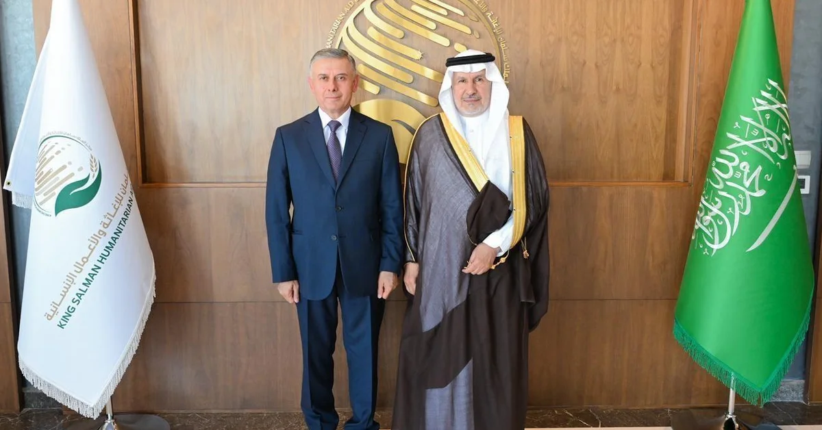 KSrelief Supervisor General Receives Head of Tajikistan’s Emergency Situations Committee - Main Image