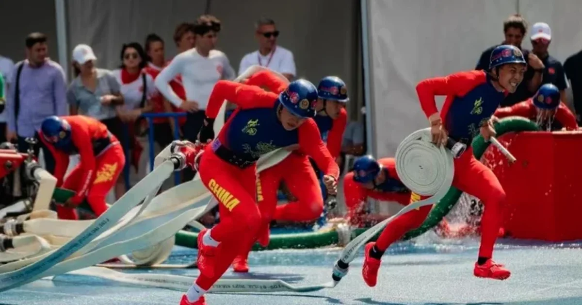 Austrian, Kazakh, Russian, Belarusian, and German Teams Arrive in Riyadh for World Fire and Rescue Championship - Main Image